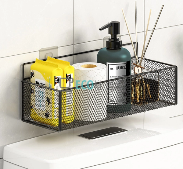 Навісна полиця металева на самоклейкій стрічці 29х13.5х9 ...