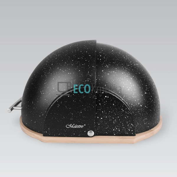 Хлібниця Maestro з деревяною основою та відкидной кришко ...