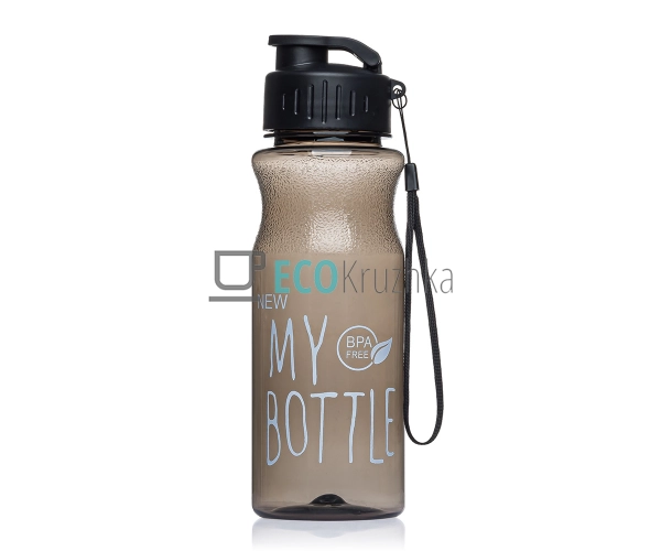 Пляшка для води My bottle 550 мл Чорний EK14322