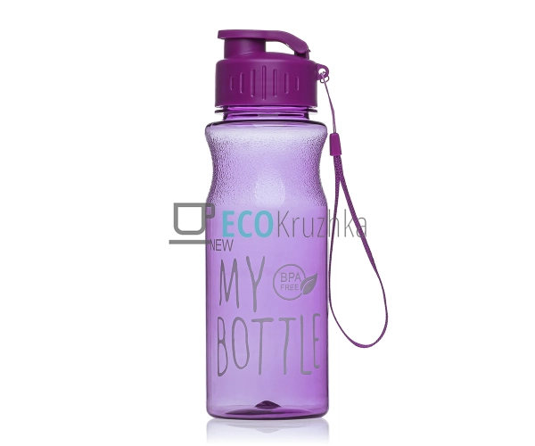 Пляшка для води My bottle 550 мл Фіолетовий EK14327 Пляшка для води My bottle 550 мл Фіолетовий EK14327