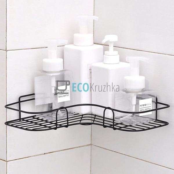 Полиця кутова універсальна на самоклейкій стрічці 26.5х2 ...