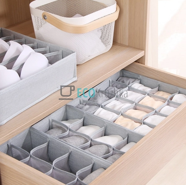 Контейнер для зберігання шкарпеток аксесуарів 32 x 32 см ...