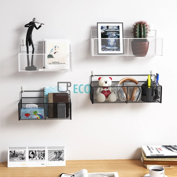 Навісна полиця металева на самоклейкій стрічці 40х15х10  ...