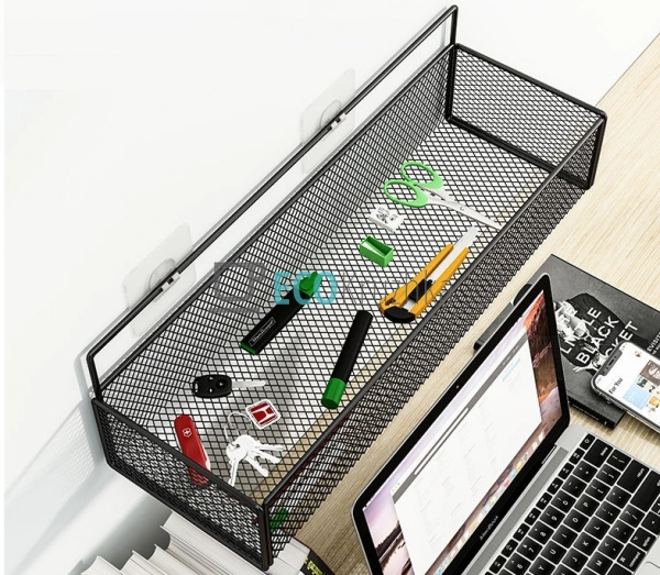 Навісна полиця металева на самоклейкій стрічці 40х15х10  ...