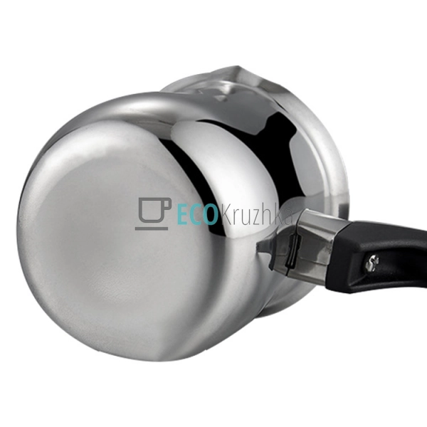 Турка для кави 450 мл з нержавіючої сталі TC5016/9*9 Турка для кави 450 мл з нержавіючої сталі TC5016/9*9