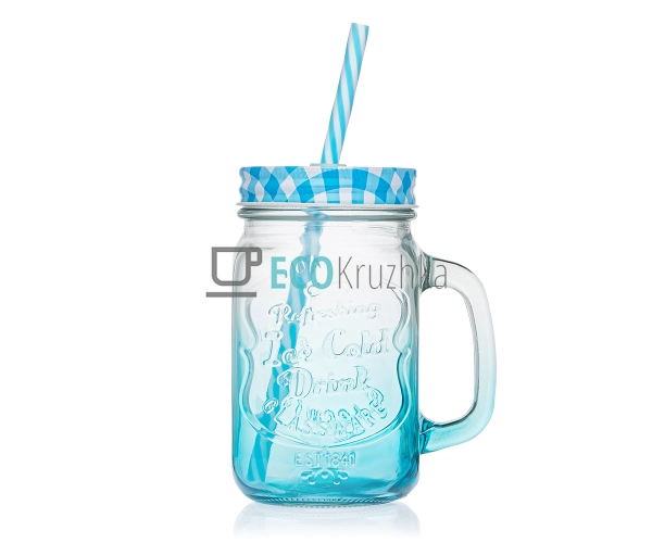 Чашка-банка 450 мл з кришкою ... Чашка-банка 450 мл з кришкою ...