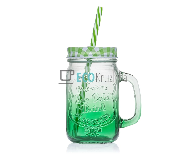 Чашка-банка 450 мл з кришкою ... Чашка-банка 450 мл з кришкою ...