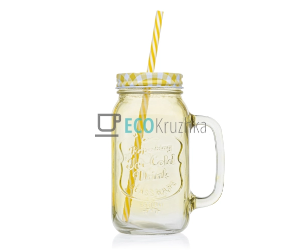 Чашка-банка 600 мл з кришкою ... Чашка-банка 600 мл з кришкою ...