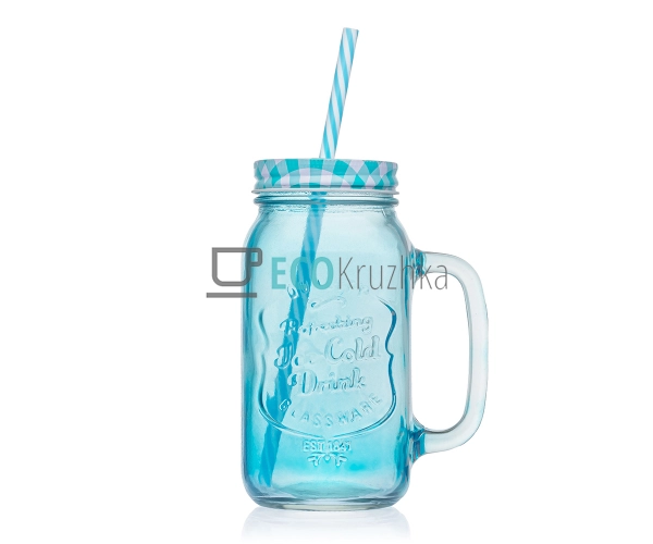 Чашка-банка 600 мл з кришкою ... Чашка-банка 600 мл з кришкою ...