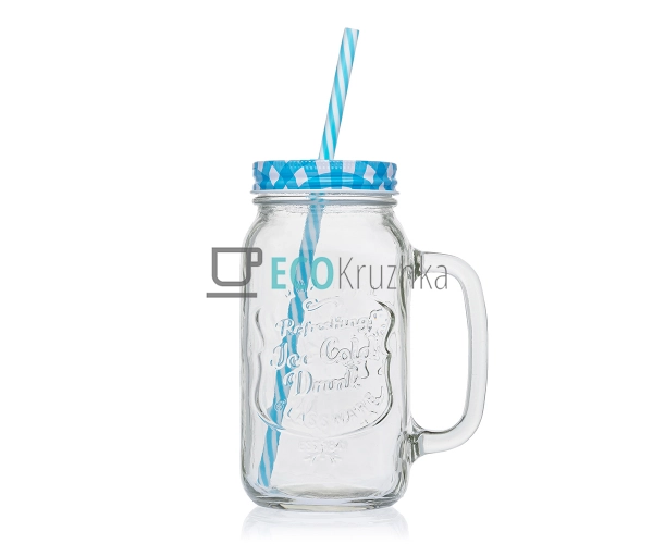Чашка-банка 600 мл з кришкою ... Чашка-банка 600 мл з кришкою ...