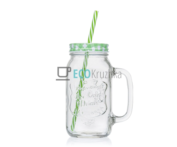 Чашка-банка 600 мл з кришкою ... Чашка-банка 600 мл з кришкою ...