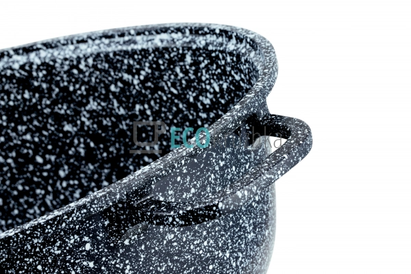 Гусятниця 8,0 л овальною формою, скляною кришкою та гран ... Гусятниця 8,0 л овальною формою, скляною кришкою та гран ...