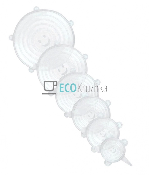 Набір силіконових кришок Kitchenio Super Stretch Silicon ...