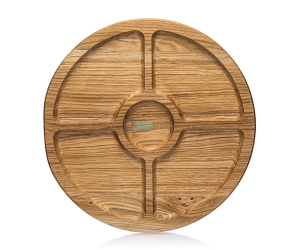 Менажниця кругла чотирьох секційна з соусника 30 см EK85 ... Менажниця кругла чотирьох секційна з соусника 30 см EK85 ...