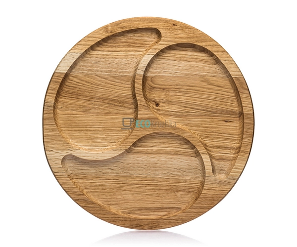 Менажниця кругла три секційна 30 см EK8519 Менажниця кругла три секційна 30 см EK8519