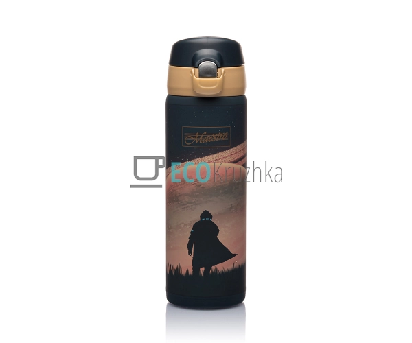 Термокружка Maestro Пустельний мандрівник 400 мл Чорний  ...