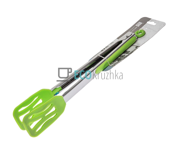 Щипці кухонні подовжені 345 мм Frico FRU-071green Щипці кухонні подовжені 345 мм Frico FRU-071green