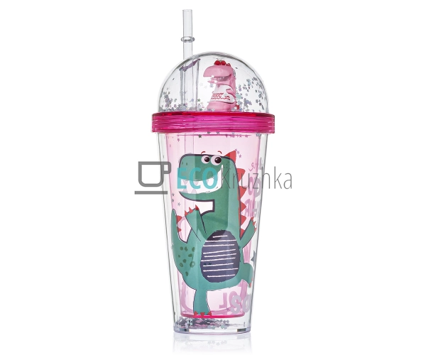 Стакан акриловий з подвійною стінкою 380 мл Рожевий 69-1 ... Стакан акриловий з подвійною стінкою 380 мл Рожевий 69-1 ...