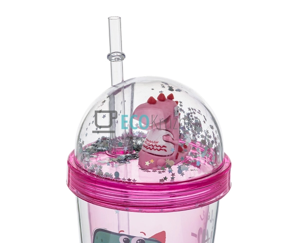 Стакан акриловий з подвійною стінкою 380 мл Рожевий 69-1 ... Стакан акриловий з подвійною стінкою 380 мл Рожевий 69-1 ...