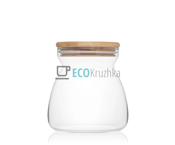 Ємність 650 мл для сипких продуктів з бамбуковою кришкою ... Ємність 650 мл для сипких продуктів з бамбуковою кришкою ...