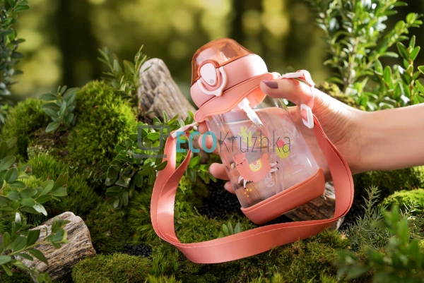 Пляшка для води Llama дитяча 500 мл, рожева, пластик Ard ... Пляшка для води Llama дитяча 500 мл, рожева, пластик Ard ...