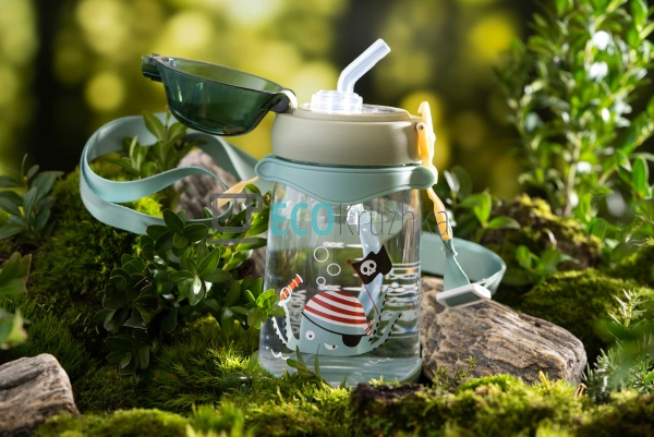 Пляшка для води Octopus дитяча 500 мл, зелена, пластик A ... Пляшка для води Octopus дитяча 500 мл, зелена, пластик A ...