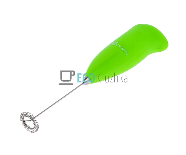 Капучинатор ручний пінозбивач Салатовий 3089MS Капучинатор ручний пінозбивач Салатовий 3089MS