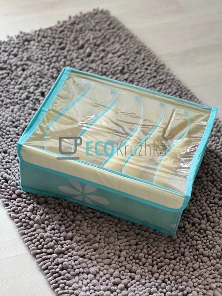 Контейнер для зберігання шкарпеток аксесуарів 30х23х11см ...