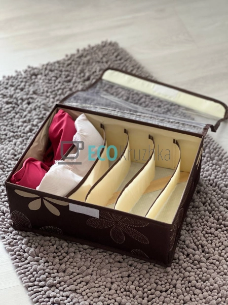 Контейнер для зберігання шкарпеток аксесуарів 30х23х11см ...