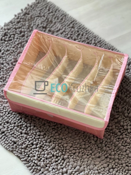 Контейнер для зберігання шкарпеток аксесуарів 30х23х11см ...