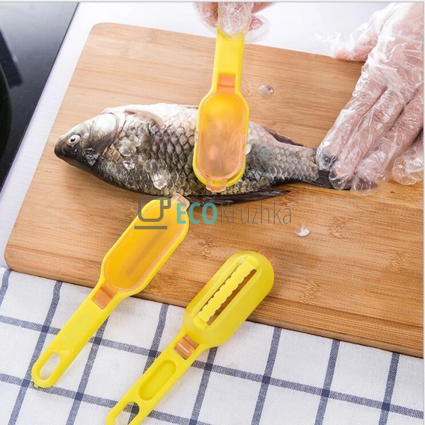Ніж для чищення риби 17 см Жовтий R21979 Ніж для чищення риби 17 см Жовтий R21979