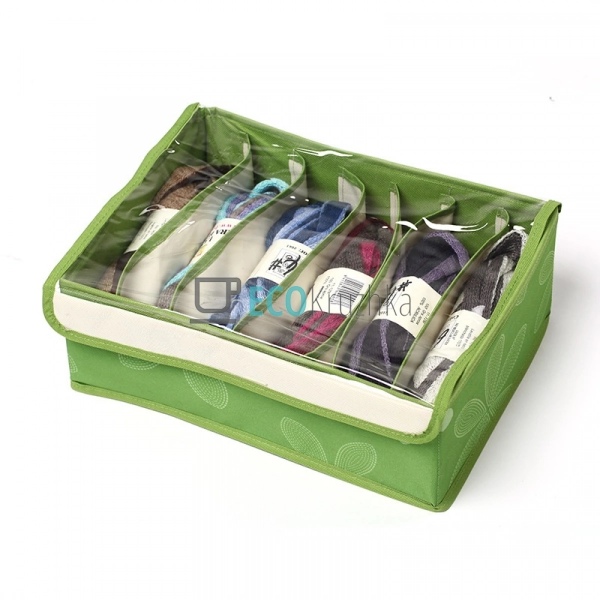 Контейнер для зберігання шкарпеток аксесуарів 30х23х11см ...