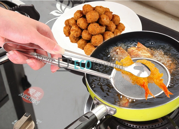 Універсальні кухонні щипці 28 см із ситом 10 см Frico FR ... Універсальні кухонні щипці 28 см із ситом 10 см Frico FR ...