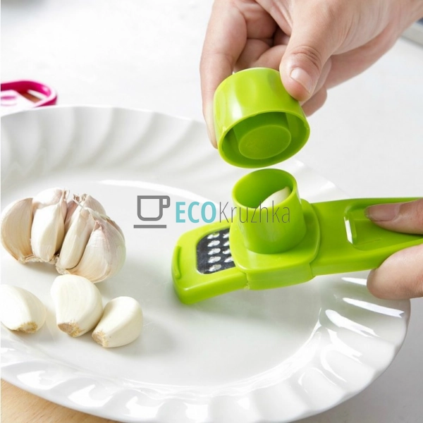 Тертка для часнику та імбиру Зелена FRU-282 Тертка для часнику та імбиру Зелена FRU-282