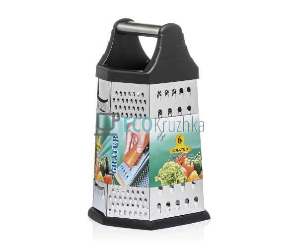 Тертка універсальна 6в1 Шестистороння Frico FRU-277 Тертка універсальна 6в1 Шестистороння Frico FRU-277