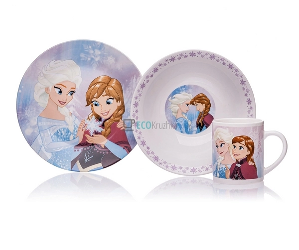 Дитяча керамічний посуд Фрозен Metr + Original EK8619 Дитяча керамічний посуд Фрозен Metr + Original EK8619