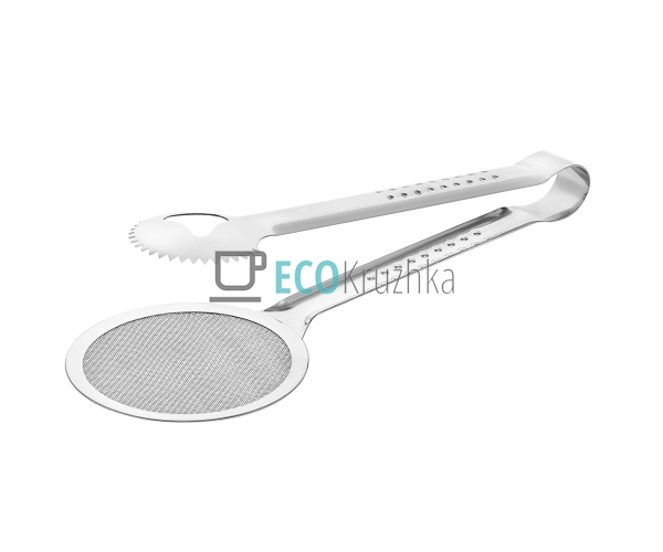 Універсальні кухонні щипці 28 см із ситом 10 см Frico FR ... Універсальні кухонні щипці 28 см із ситом 10 см Frico FR ...