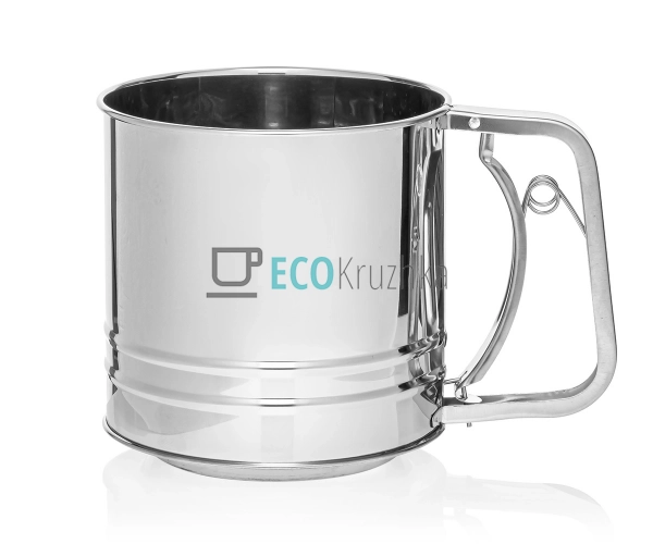 Кухоль-сито для муки 500 г. нержавіюча сталь Edenberg EB ... Кухоль-сито для муки 500 г. нержавіюча сталь Edenberg EB ...