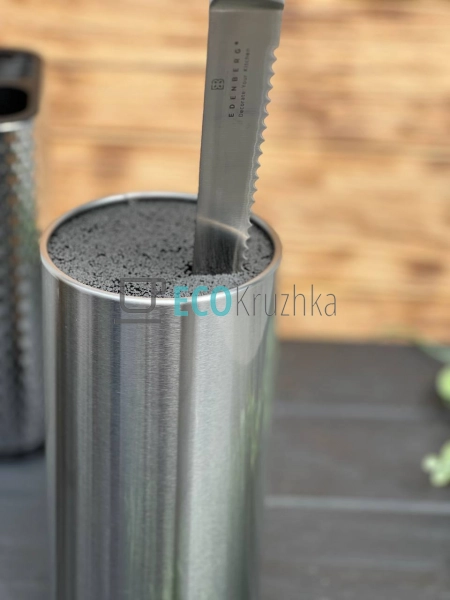 Підставка для ножів кругла з наповнювачем Edenberg EB-36 ...