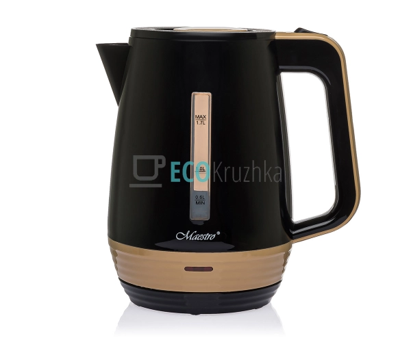 Електричний чайник 1.7л 2000Вт Чорний Maesrto MR-033 Електричний чайник 1.7л 2000Вт Чорний Maesrto MR-033