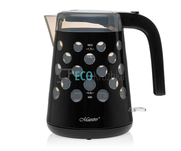 Електричний чайник 1.7л 2000Вт Чорний Maesrto MR-045 Електричний чайник 1.7л 2000Вт Чорний Maesrto MR-045