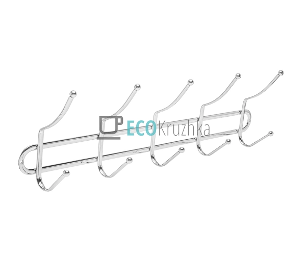 Нержавіюча вішалка для одягу з 5 гачками, APL1165 Нержавіюча вішалка для одягу з 5 гачками, APL1165