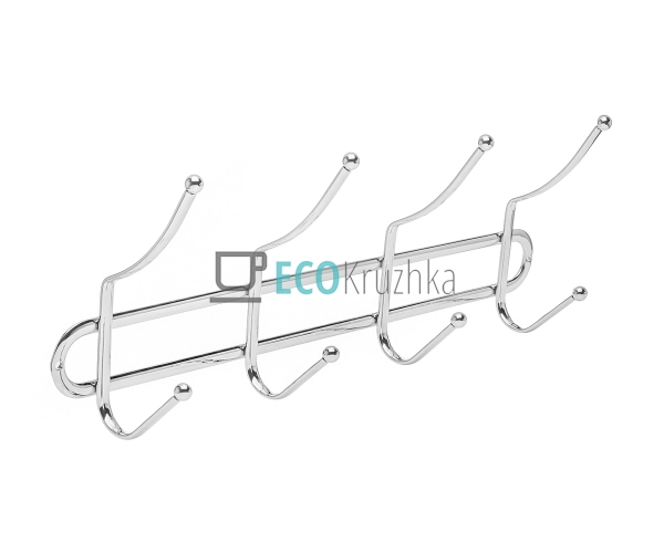 Нержавіюча вішалка для одягу з 4 гачками, APL1164 Нержавіюча вішалка для одягу з 4 гачками, APL1164