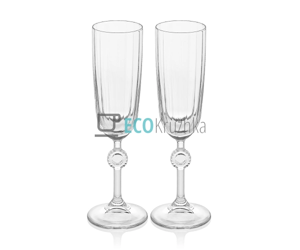 Набір келихів для шампанського 150 мл 2 шт 440313 Набір келихів для шампанського 150 мл 2 шт 440313