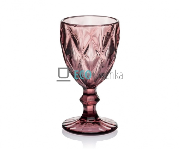 УЦІНКА КЕЛИХ ДЛЯ ВИНА З КОЛЬОРОВОГО СКЛА GLASSWARE 320МЛ ...