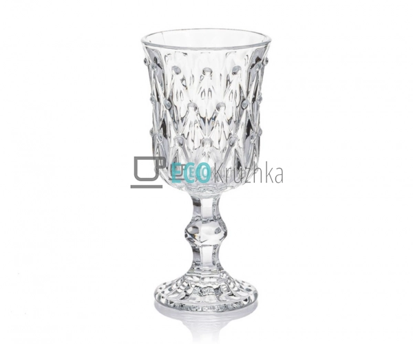 УЦІНКА КЕЛИХ ДЛЯ ВИНА ЗІ СКЛА GLASSWARE 210МЛ ПРОЗОРИЙ