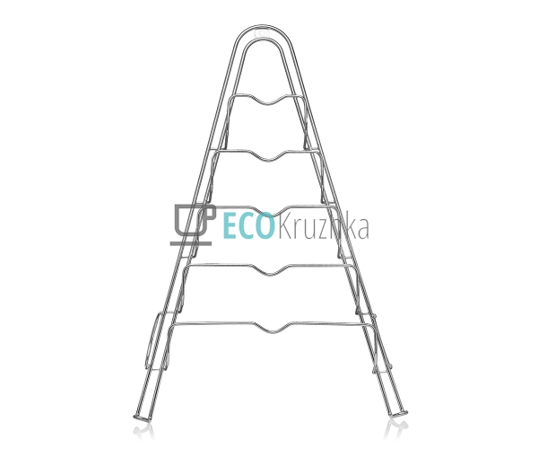 Підставка під кришки навісна 32*4.5*48 см із хромованої ... Підставка під кришки навісна 32*4.5*48 см із хромованої ...