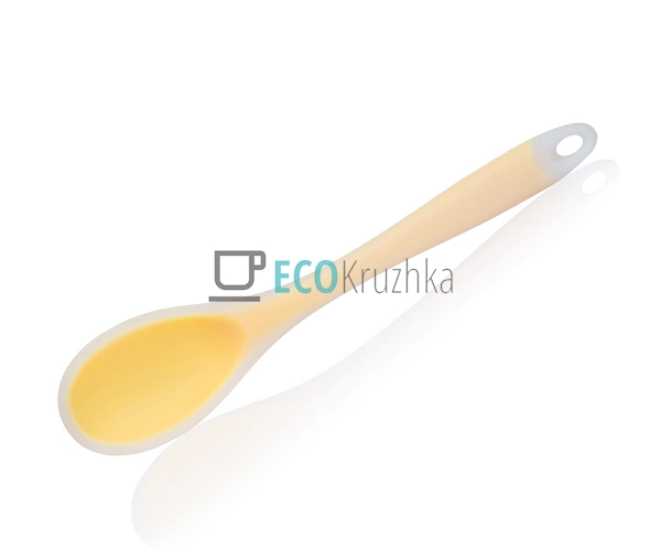 Силіконова ложка 27х5,7х2 см Жовта Maestro MR-1184 Силіконова ложка 27х5,7х2 см Жовта Maestro MR-1184
