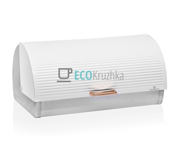 Хлібниця Edenberg з нержавіючою основою та відкидною кри ...