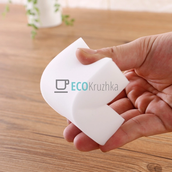 Еко-губка 4шт меламінова 10х7х3см R85950 Еко-губка 4шт меламінова 10х7х3см R85950